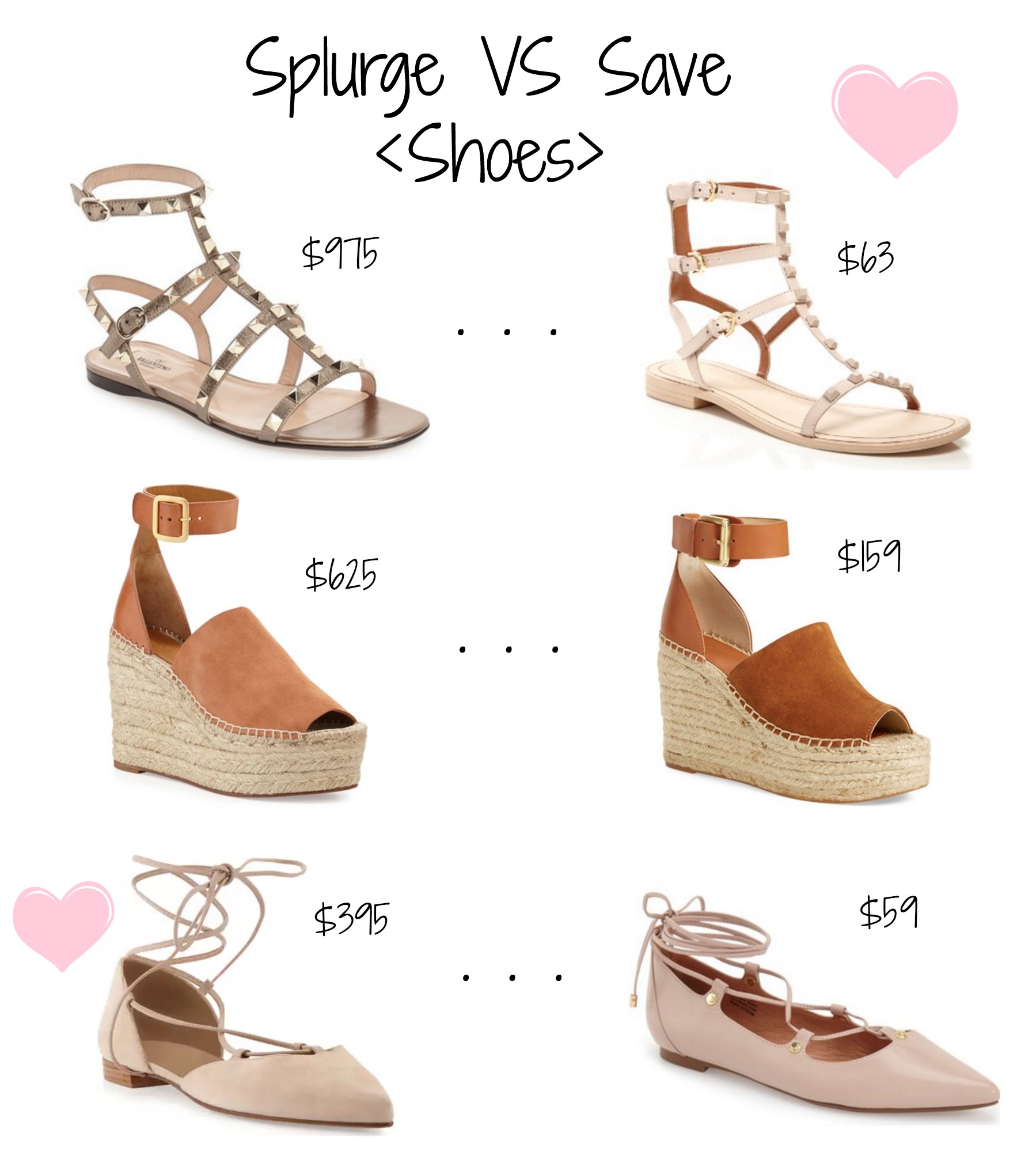 Wedding Shoe Save vs Splurge - Mash Elle