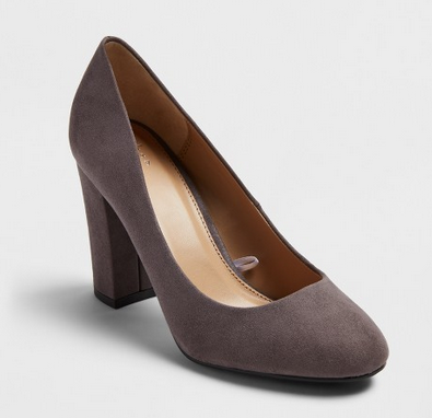 target grey heels